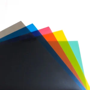 Acetato color 200 mic 25x35cm - Negro humo translucido