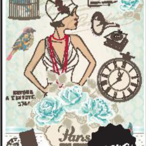 Lamina para decoupage Creativa A4 - Modelo N° 225