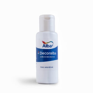 Acrilico decorativo Decoralba x 60 ml. - Tradicional - Blanco