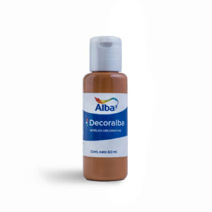 Acrilico decorativo Decoralba x 60 ml. - Tradicional - Tierra siena natural