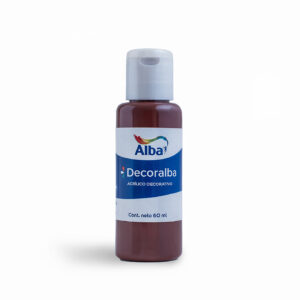 Acrilico decorativo Decoralba x 60 ml. - Tradicional - Tierra siena tostada