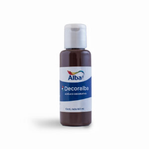 Acrilico decorativo Decoralba x 60 ml. - Tradicional - Tierra sombra tostada