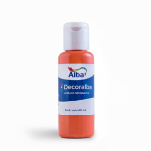 Acrilico decorativo Decoralba x 60 ml. - Tradicional - Naranja brillante