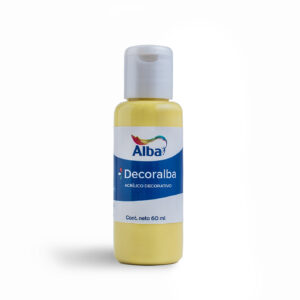 Acrilico decorativo Decoralba x 60 ml. - Tradicional - Amarillo limon