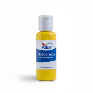 Acrilico decorativo Decoralba x 60 ml. - Tradicional - Amarillo mediano
