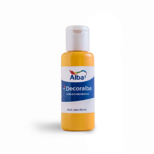 Acrilico decorativo Decoralba x 60 ml. - Tradicional - Amarillo oro