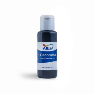 Acrilico decorativo Decoralba x 60 ml. - Tradicional - Negro