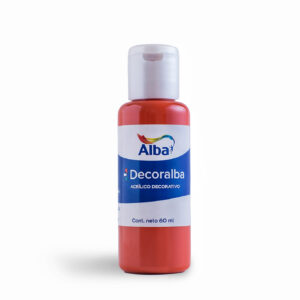 Acrilico decorativo Decoralba x 60 ml. - Tradicional - Naranja incaico