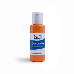 Acrilico decorativo Decoralba x 60 ml. - Tradicional - Anaranjado