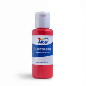 Acrilico decorativo Decoralba x 60 ml. - Tradicional - Rojo
