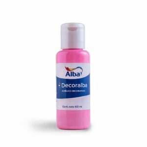 Acrilico decorativo Decoralba x 60 ml. - Tradicional - Rosa chicle