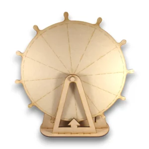 Ruleta de la fortuna giratoria ancho 50cm. MDF 3mm