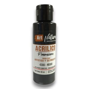 Acrilico decorativo Art Nature x 60 cc. - Colores tradicionales - Negro