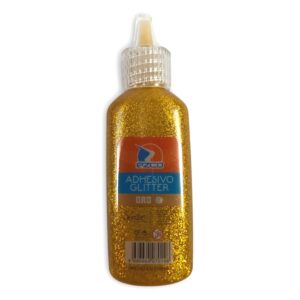 Adhesivo con glitter Ezco x21gr - Dorado