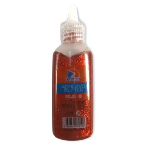 Adhesivo con glitter Ezco x21gr - Rojo