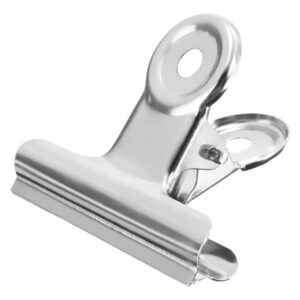 Aprieta papel cromado plateado 31mm