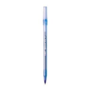 Lapicera birome Bic Round stic medium - Azul