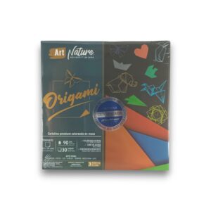 Block origami Art Nature papel colores 15x15cm. 30 hojas 90gr.