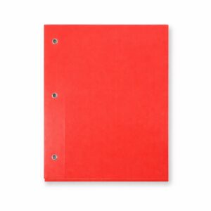 Carpeta cordon carton forrado tamaño carta N° 3 - Rojo