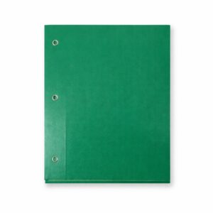 Carpeta cordon carton forrado tamaño carta N° 3 - Verde