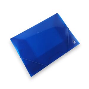 Carpeta plastica de dibujo N° 5 oficio polipropileno - Azul