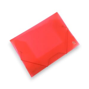 Carpeta plastica de dibujo N° 5 oficio polipropileno - Rojo