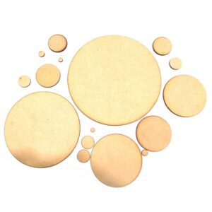 Forma simple 10 cm. MDF 3mm - Circulo