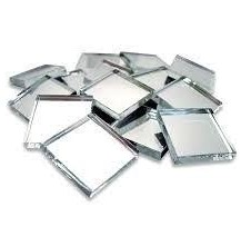 Espejos 2x2 cm. bolsa x 100 gr.