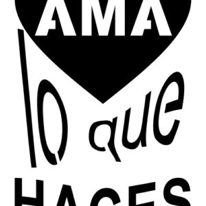 Vinilos serie F - Frases para frascos 6x9 cm. - Modelo Nº 8