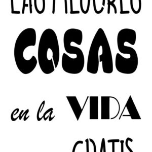 Vinilos serie F - Frases para frascos 6x9 cm. - Modelo Nº 21