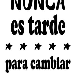 Vinilos serie F - Frases para frascos 6x9 cm. - Modelo Nº 26