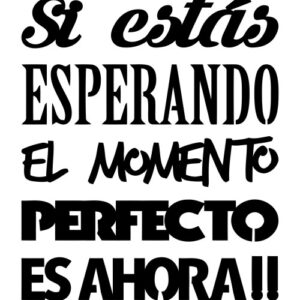 Vinilos serie F - Frases para frascos 6x9 cm. - Modelo Nº 27