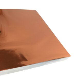 Foil efecto metalico 64x200cm. rollo un color - Cobre