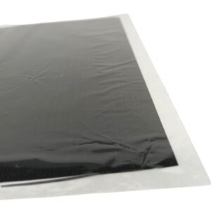 Foil efecto metalico 20x25cm. x10 hojas - Negro
