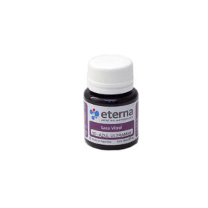 Laca vitral Eterna al solvente 37ml. - Azul ultramar