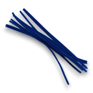 Limpia pipas x10 u. colores comunes 30cm. - Azul