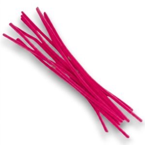 Limpia pipas x10 u. colores comunes 30cm. - Rosa