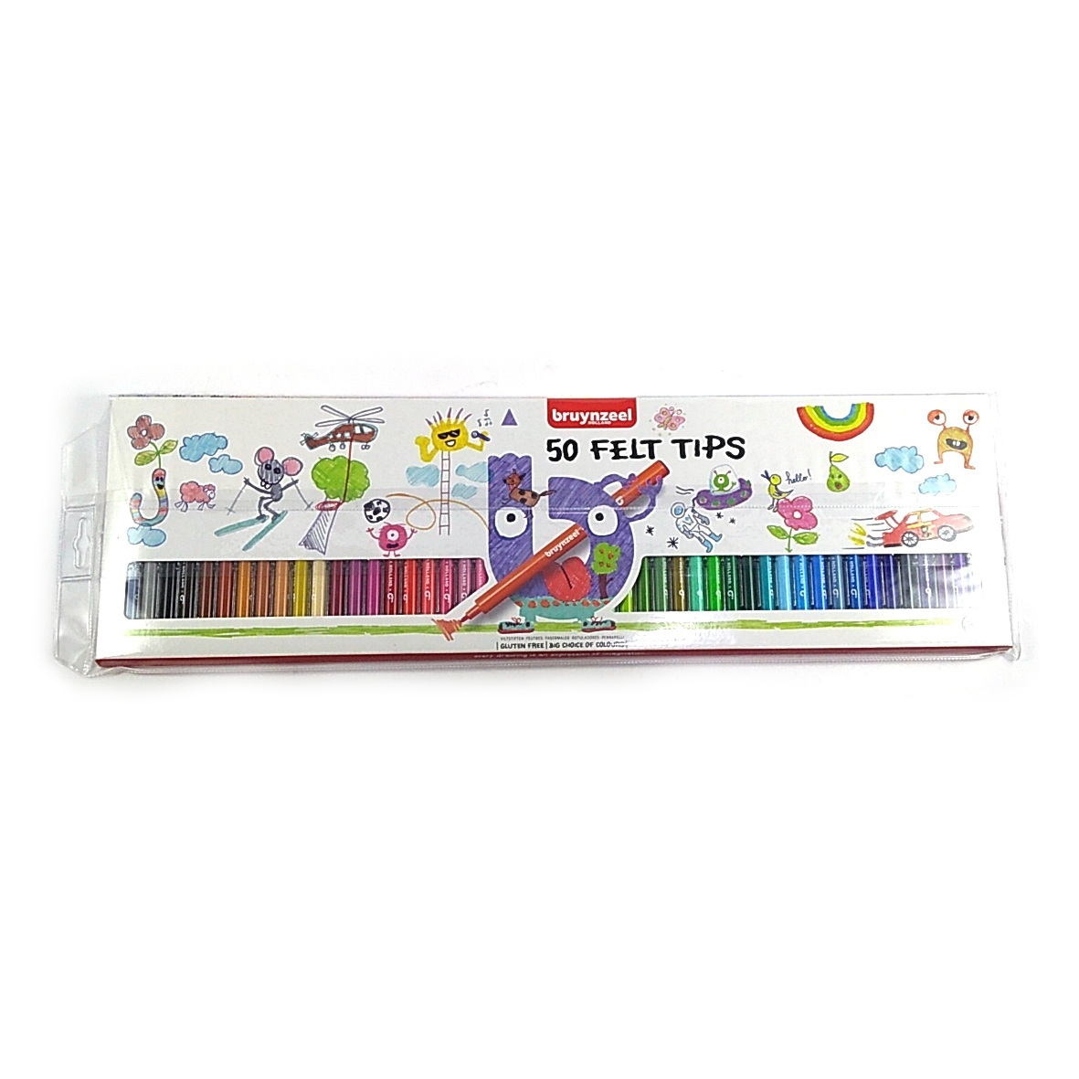 Marcadores Bruynzeel x50 colores