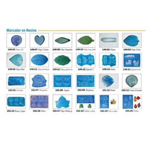Molde marcador para porcelana fria - Mariposa x1 ES8