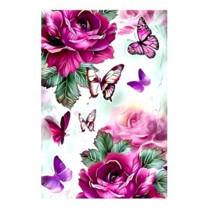 Kit pintura diamante 5d diamond painting 30x40cm 1u mod 12