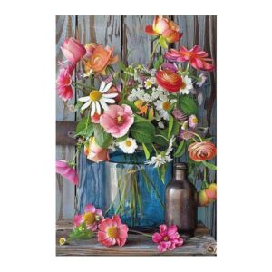 Kit pintura diamante 5d diamond painting 30x40cm 1u mod 14