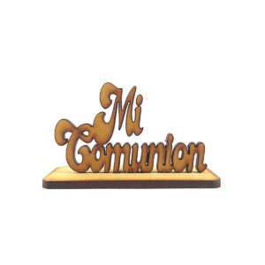 Figura con pie 8 cm. Comunion N° 1 Mi Comunion