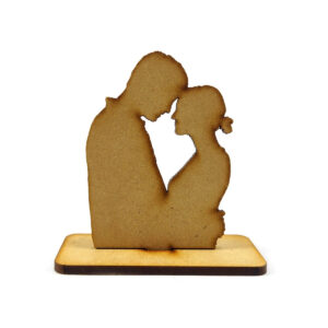 Figura con pie 8 cm. Romantico N° 26 Pareja 1