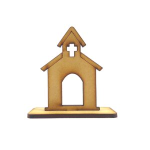 Figura con pie 8 cm. Comunion N° 3 Capilla
