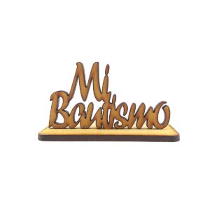 Figura con pie 8 cm. Bautismo N° 7 Mi Bautismo