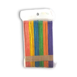 Palitos de helado bajalengua grande colores x50u