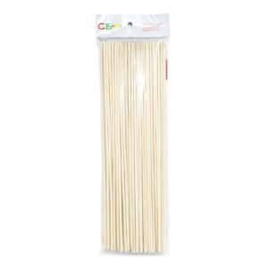 Palitos brochette CBX largos 25cm x90u