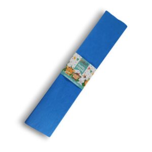 Papel crepe x1 hoja 200x50cm color tradicional - Azul
