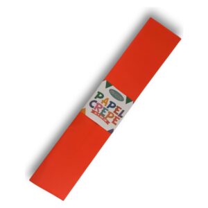 Papel crepe x10 hojas 200x50cm color tradicional - Rojo
