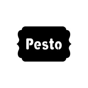 Vinilos serie E - Especias y varios 3,5x5 cm. - Pesto